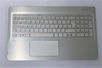 283 TECLADO HP ENVY X360 15-W M6-W PLATEADO ESPAÑOL RETROILUMINADO (INCLUYE PALMREST Y TOUCHPAD) 798954-161