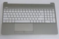 522 PALMREST HP PAVILION 15-DW 15-DU 15-DY 15-GW PLATEADO SIN TOUCHPAD AP2HB000510