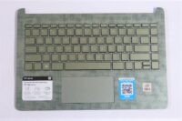 614 TECLADO HP PAVILION 14-DQ 14-FQ VERDE INGLES CON PALMREST Y TOUCHPAD VERDE – ASPEN GREEN M12391-0