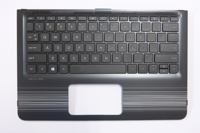 Teclado Hp Pavilion X360 M1 U 11 U Negro Ingles Con Palmrest Negro