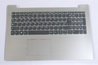 808 TECLADO LENOVO IDEAPAD 320-15 330-15 GRIS ESPAÑOL INCLUYE PALMREST Y TOUCHPAD PLATEADO SN20M63126