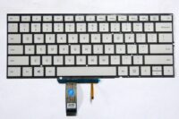 870 TECLADO MICROSOFT SURFACE BOOK 2 15 1793 1813 PLATEADO INGLES RETROILUMINADO G1MS16G50