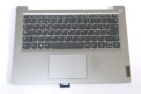 980 TECLADO LENOVO IDEAPAD 3-14 GRIS ESPAÑOL CON PALMREST Y TOUCHPAD PLATEADO (VERSION 2 EQUIPOS SIN LECTOR DE HUELLA)
