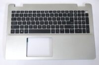 082 TECLADO DELL INSPIRON 5593 NEGRO INGLES CON PALMREST PLATEADO (EQUIPOS CON PUERTO USB-C) 8H6TY